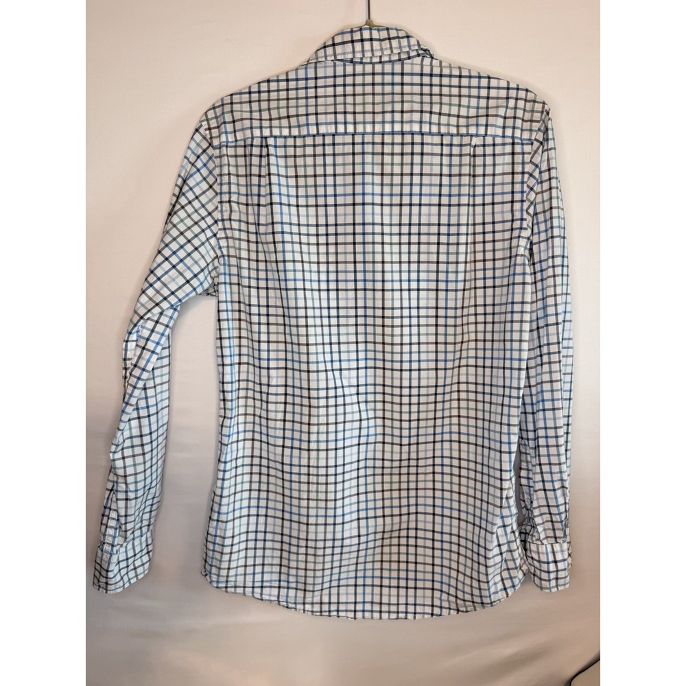 Rodd & Gunn Shirt Mens S Blue Gingham Plaid Sports Fit Long Sleeve Button Down - Picture 13 of 14